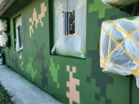 东方海洋 / 林地场景数码伪装