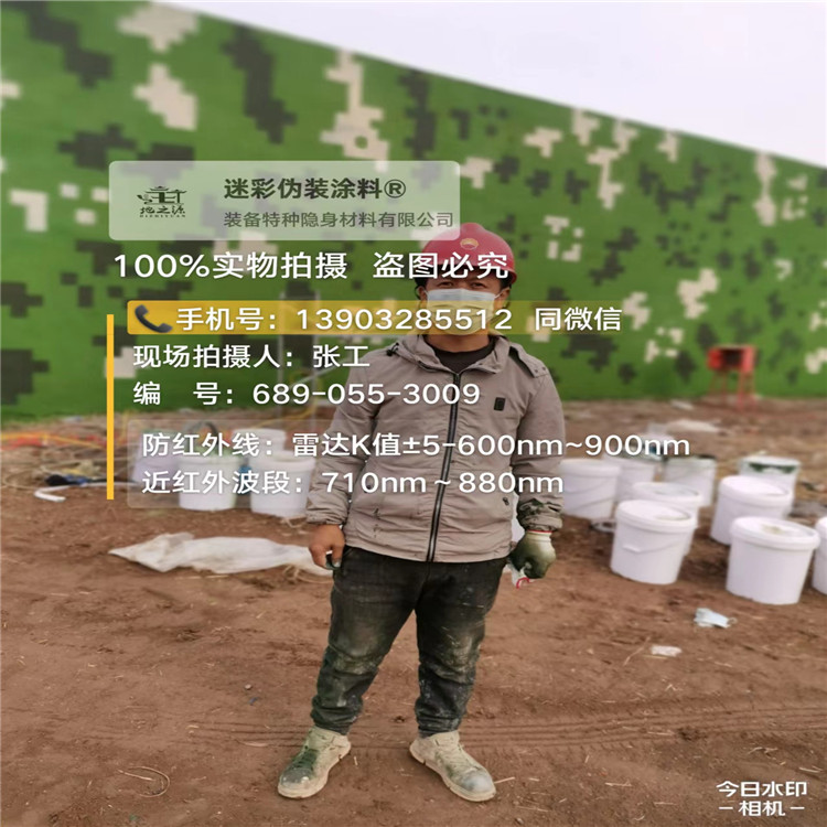 东方​包括外墙、护坡、水泥地面建筑物的迷彩喷涂
